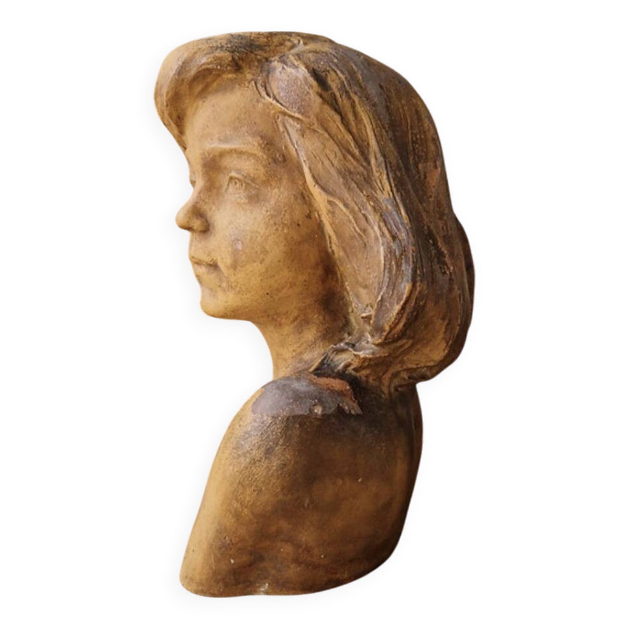 Terracotta bust