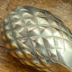 Pineapple vase in solid brass