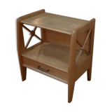 Bedside oak 1950 1 drawer