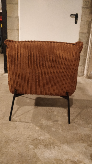 Corduroy chair