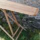 Wooden ironing board