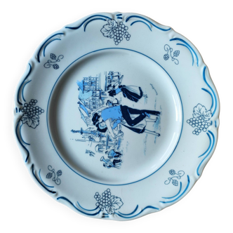 Assiette vintage Winterling