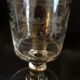 6 wine glasses "Souvenir de la Fête" early XXth