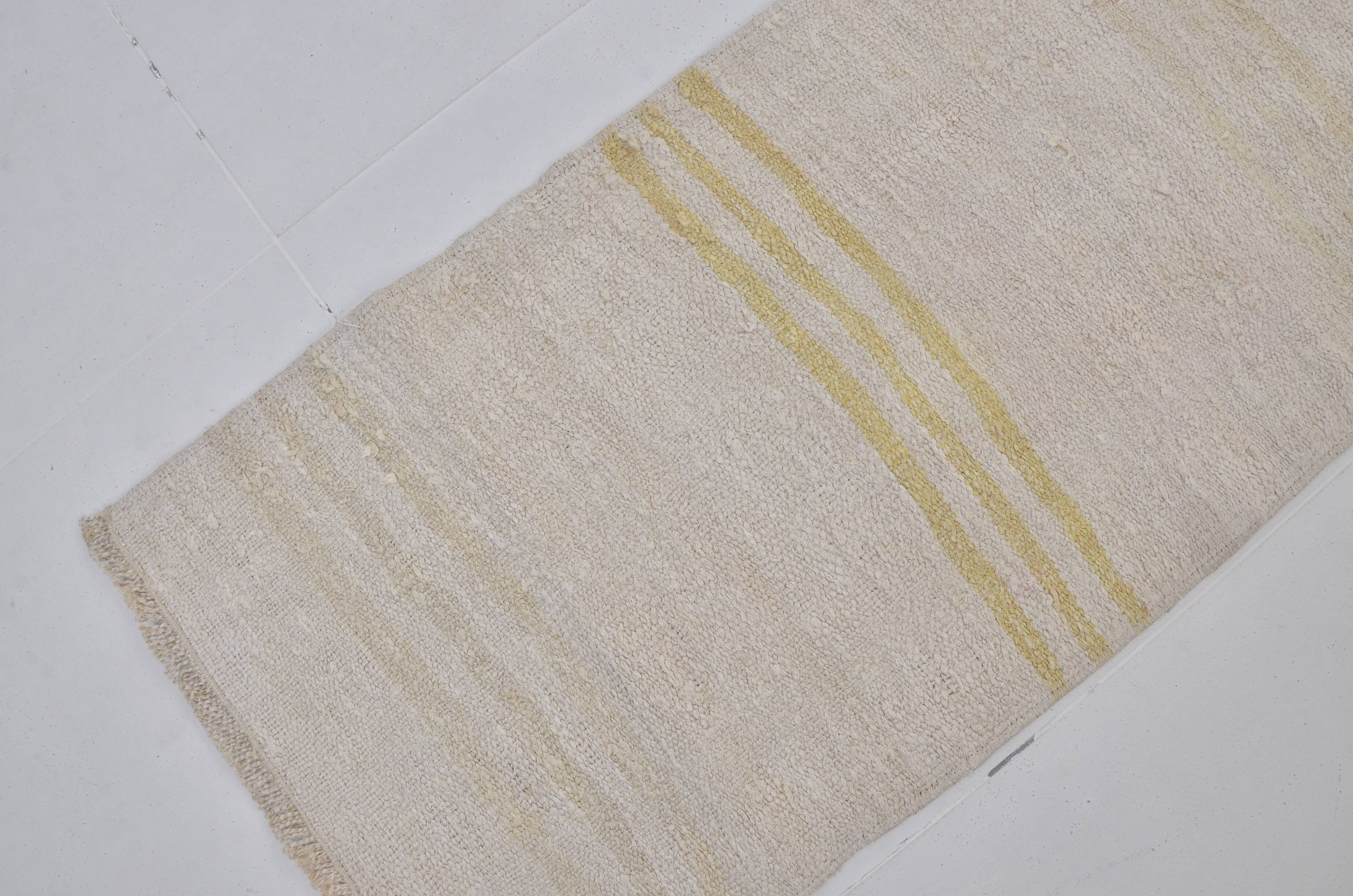 Small Vintage Hemp Rug sku 3994