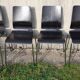4 IKEA Gilbert model chairs in bent oak plywood