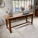Oak island farmhouse table 2m