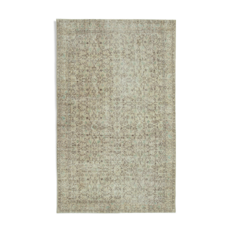 Hand-knotted turkish beige carpet 172 cm x 276 cm