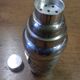 Old shaker silver metal