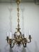 Lustre 6 lumières en bronze