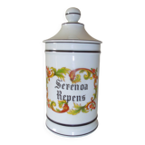 Medicine jar. Limoges porcelain. Large model