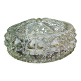 Plafonnier en verre vintage