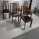 Set of 6 Dining Chairs by Mobil Girgi, 1970s