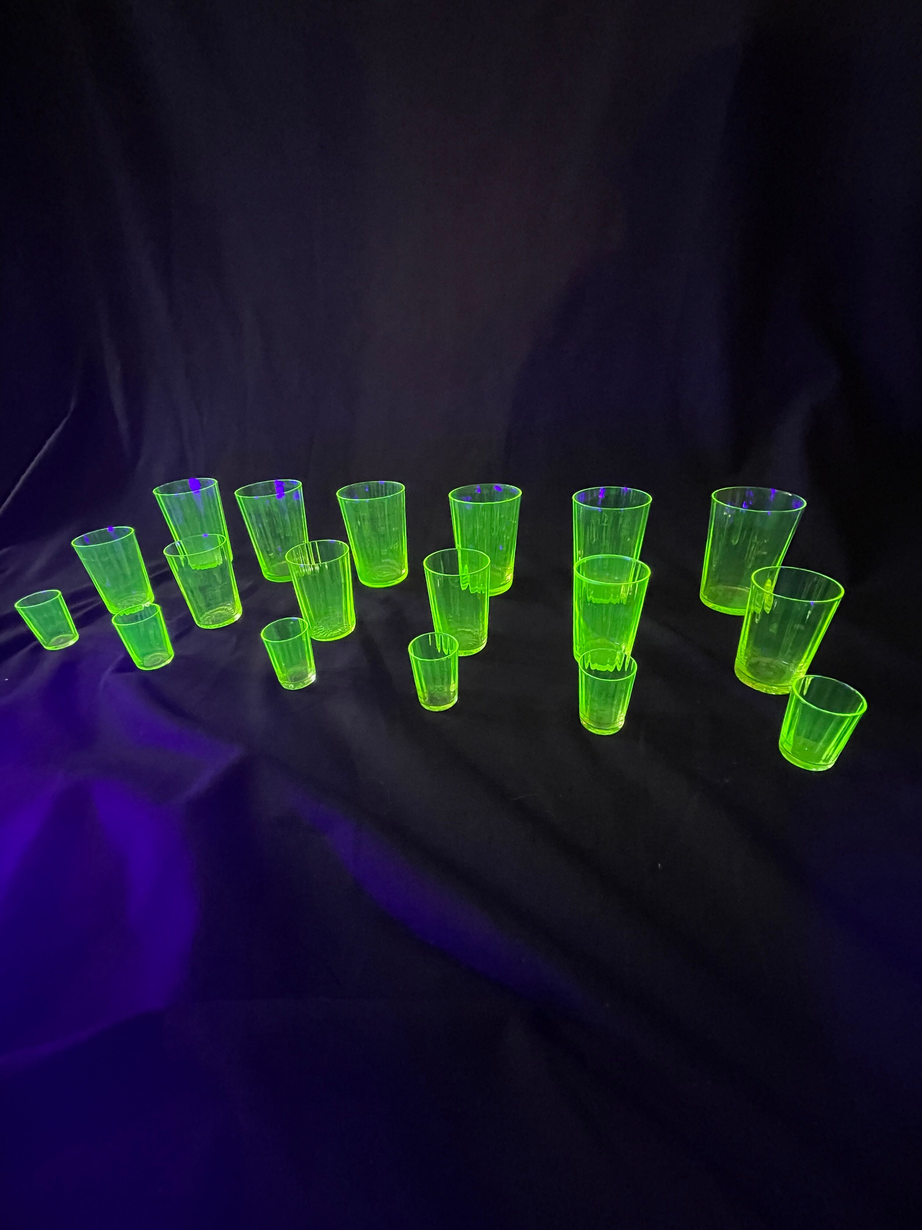 Ouraline: Full service of 18 crystal blown glasses