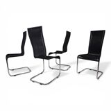 Set of 4 B 25 Tecta Cantilever Chairs by Axel Bruchhäuser, 1980
