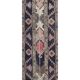 Vintage Turkish hallway rug 54x712 cm