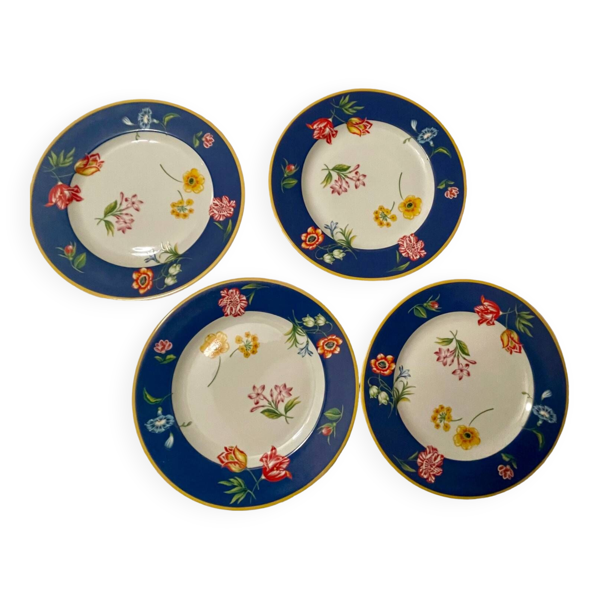Kenzo porcelain dessert plates