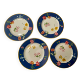 Assiettes à dessert kenzo en porcelaine
