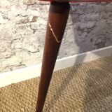 Set of 2 70s chairs reupholstered in fine velvet