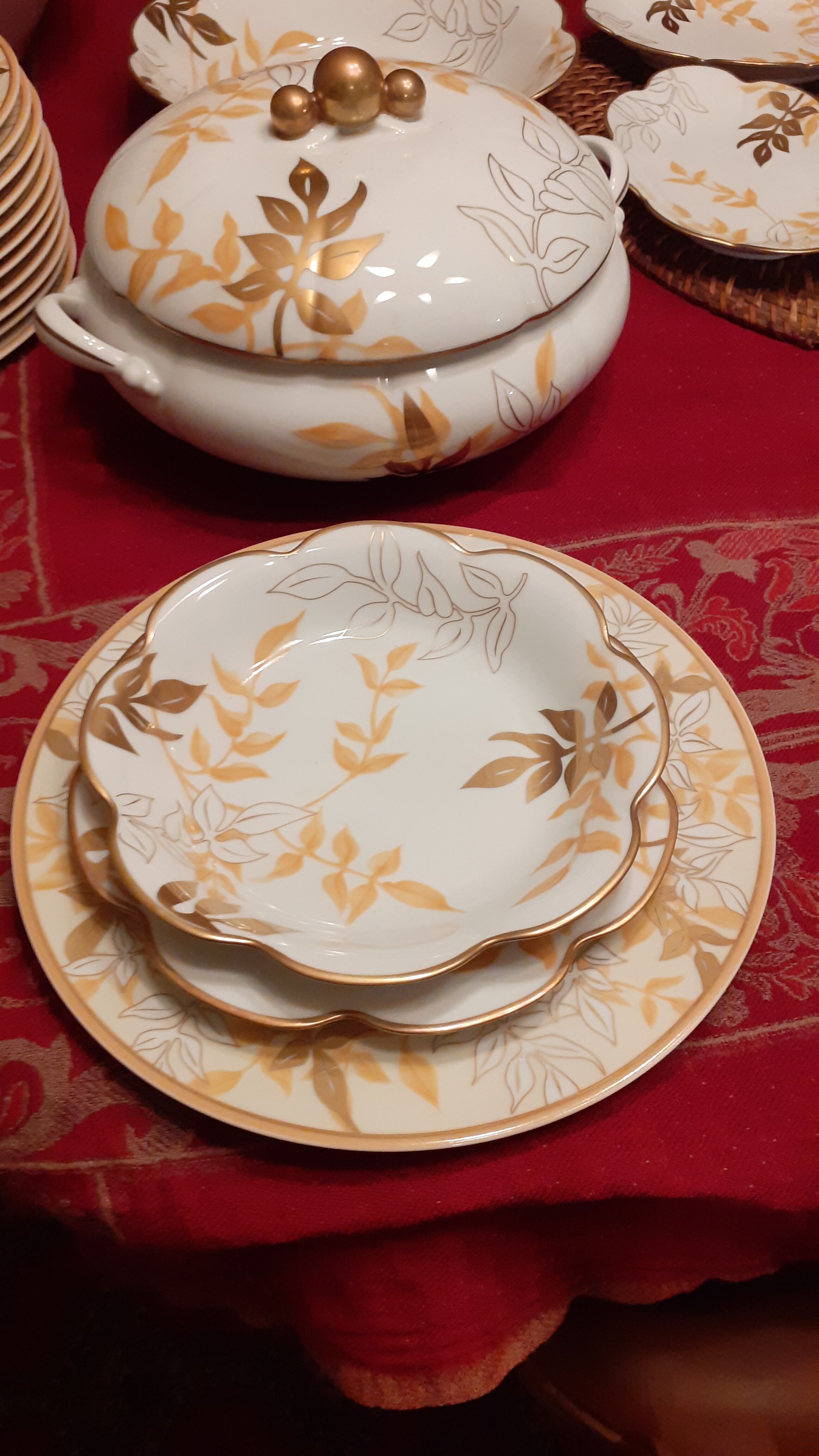 Porcelain table service 60 pieces