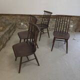 4 chaises Fanett SWR Ilmari Tapiovaara