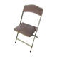 Folding chair chaisor powder pink velvet