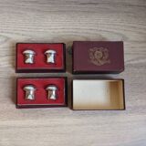 Salière et poivrière en argent - Saint Médard