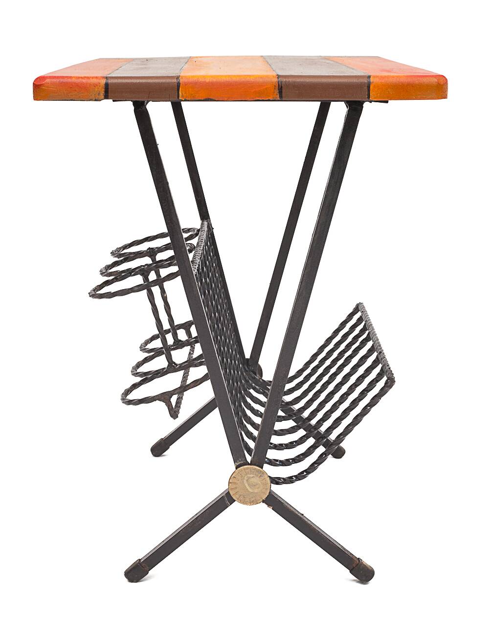 Vintage magazine rack