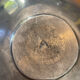 Elegant forged aluminium catchall.
