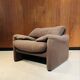Fauteuil Maralunga , design Vico Magistretti