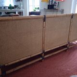 Bamboo & cannage sofa