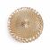 Golden spiral ceiling light fixture