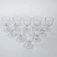 Set of bubble champagne glasses, Italian design, 1970s, production: Italy