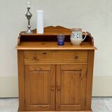 Petit meuble de rangement et secrétaire en pin vintage