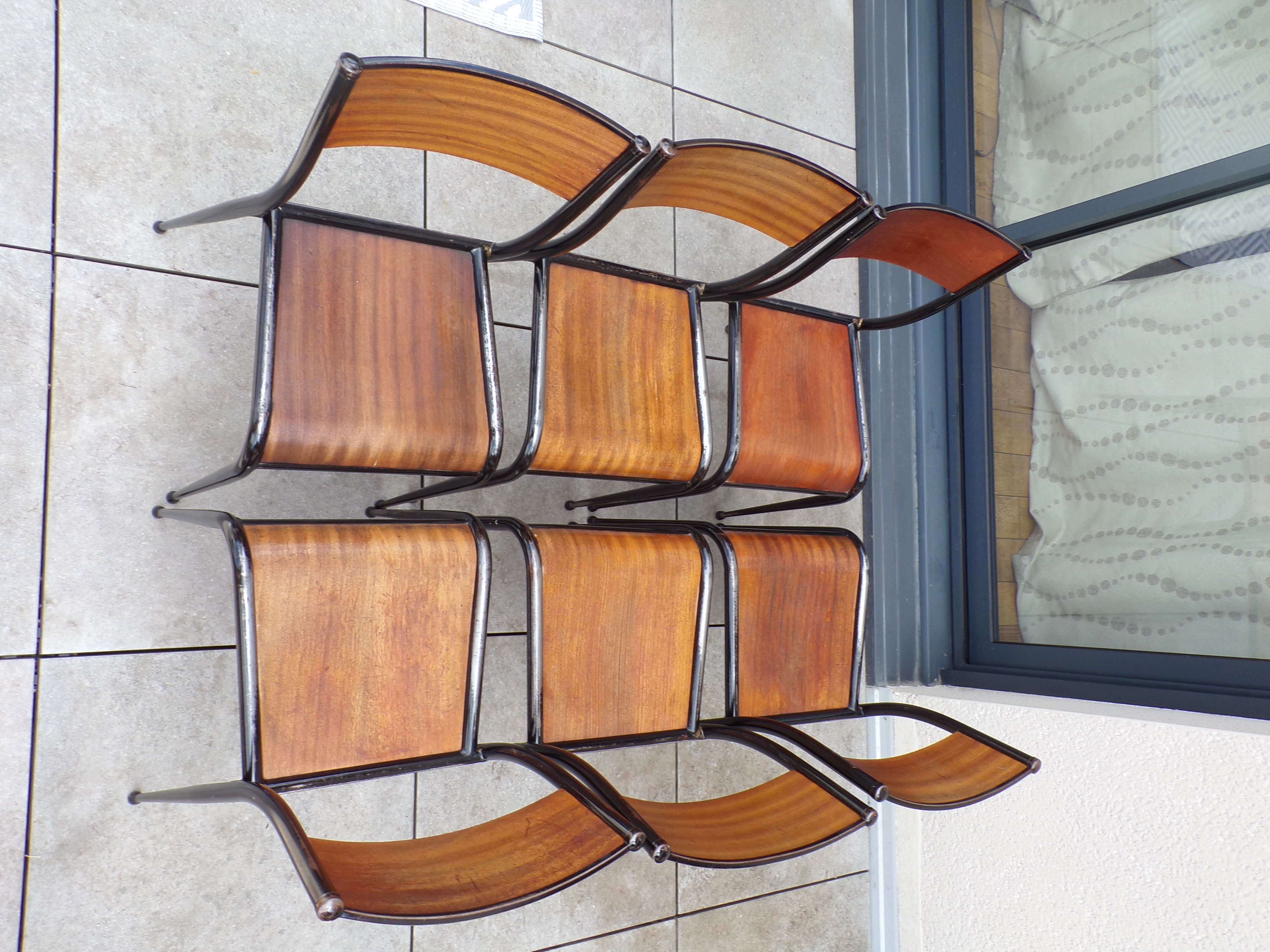 Suite 6 old school Mullca chairs