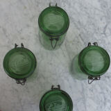 4 "Ideal" brand jars