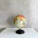 Mid-century globe by Paul Räths, political globe with bakelite base