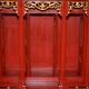 Armoire Chinoise Vintage à Toit Pagode, Très Décorative