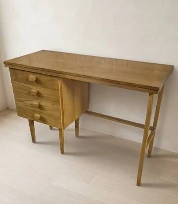 Bureau vintage des années 50 pour femmes par Hikor, Tchécoslovaquie, années 1980, 110 × 45 × 75 cm