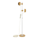 Magnetic Double Eye Ball Floor Lamp by Drukov, 1970s