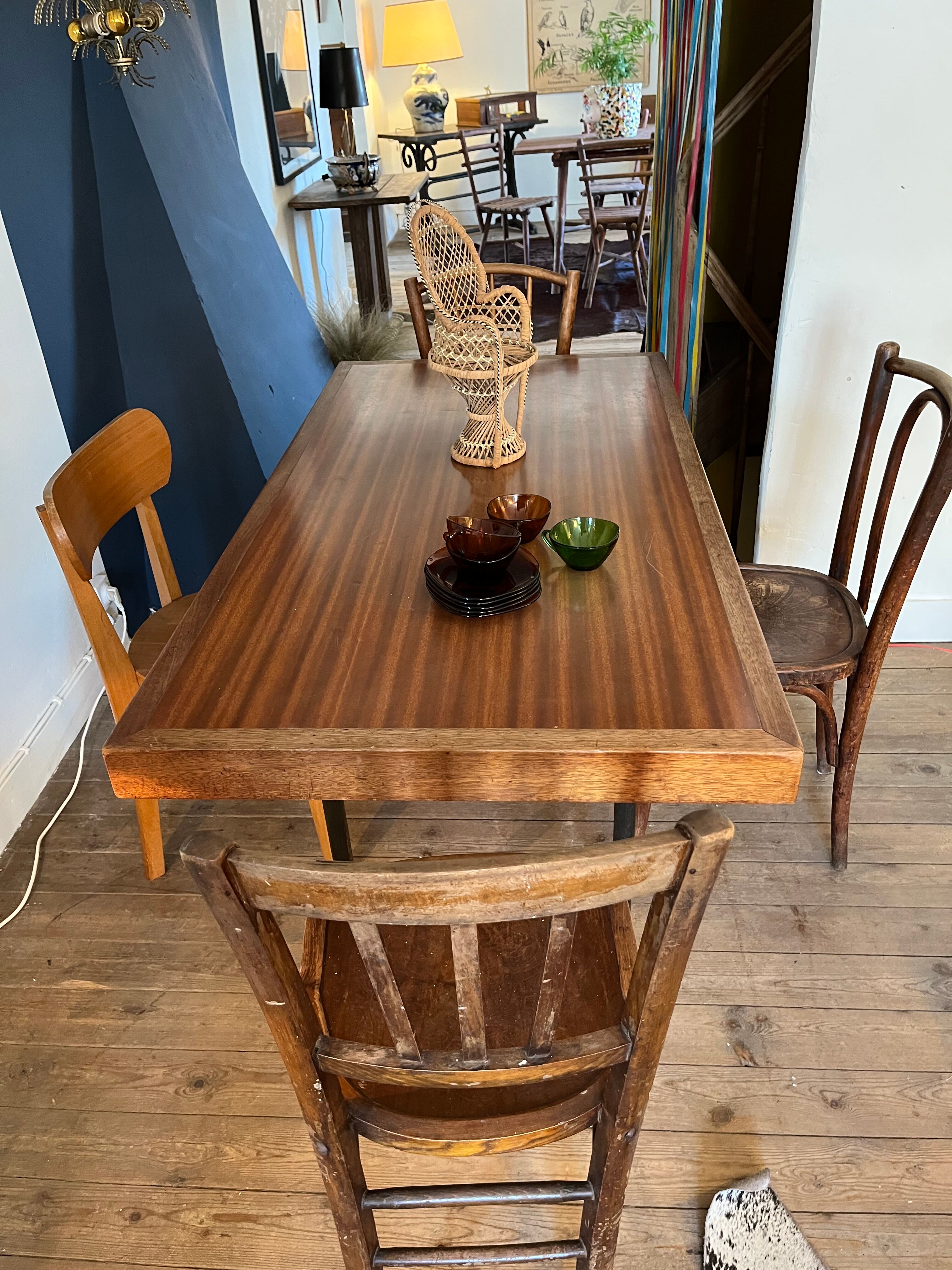 Table de bistrot 1950