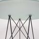 Very rare dining table by Els Staal, The Netherlands, 1984