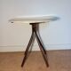 Side table with tapered legs