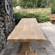 Monastery table, solid oak, 220cm.