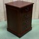 Mahogany filing cabinet 1950