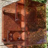 Smoked plexiglas rolling bar 70