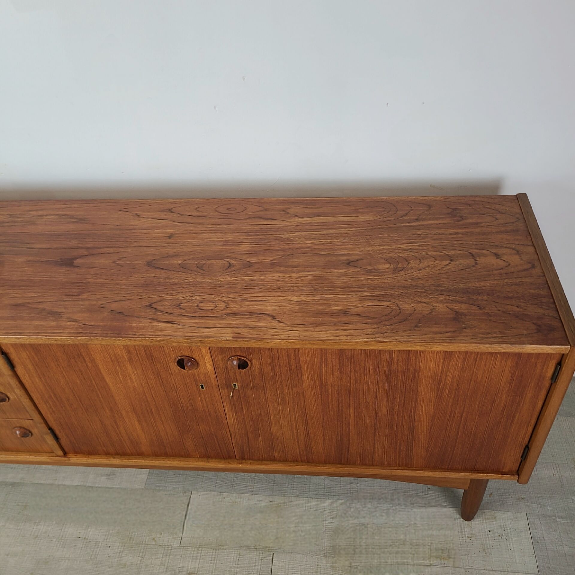 Vintage 1960s Scandinavian teak sideboard