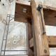 Solid wood carpenter's workbench