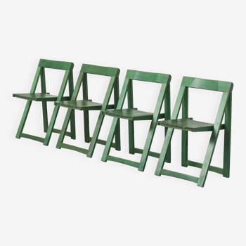 Ensemble de chaises pliantes par Aldo Jacober, 1960