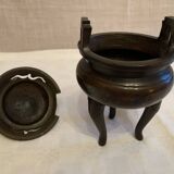 Bronze censer ashtray 1900