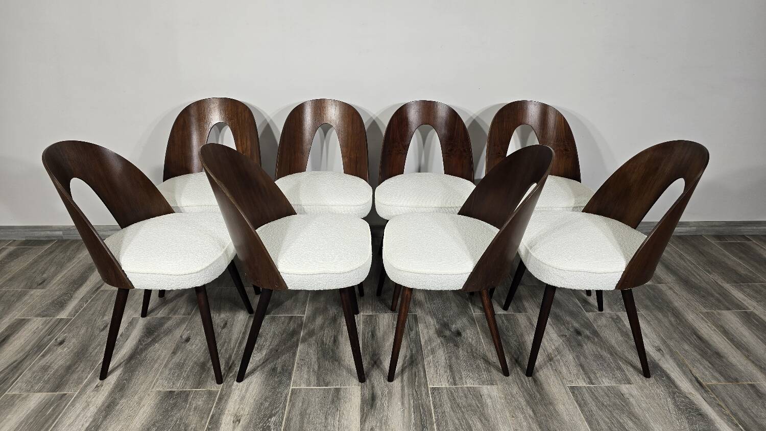 Dining Chairs by Antonin Suman, 1960s, Set of 8